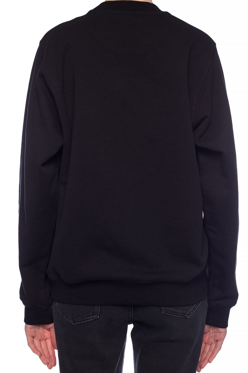 Diesel black sweatshirt with logo